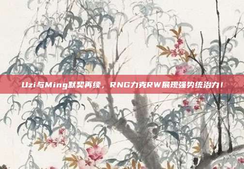 Uzi与Ming默契再续，RNG力克RW展现强势统治力！