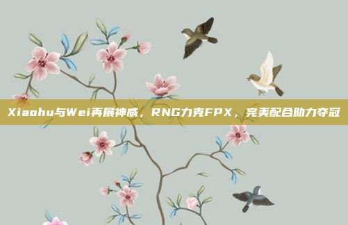 Xiaohu与Wei再展神威，RNG力克FPX，完美配合助力夺冠